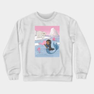 Artic mermaid Crewneck Sweatshirt